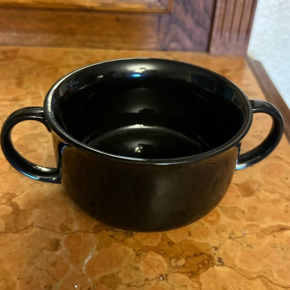 Vintage D.H. Holmes Crab Bowl Black RARE - Picture 2 of 7